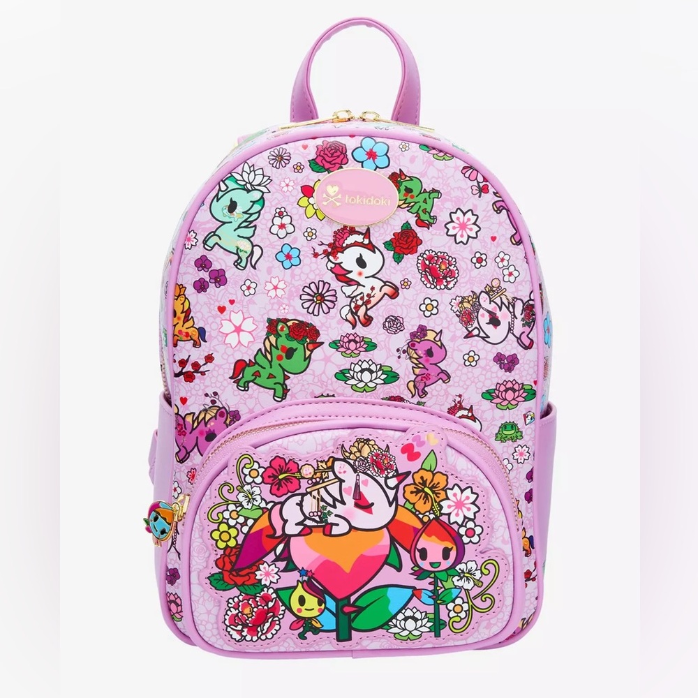 Tokidoki Unicorn Floral Mini Backpack Hot Topic